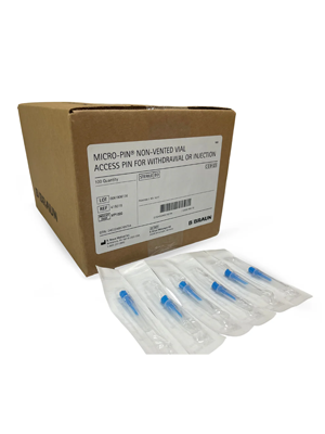Micro Pin MP1000 Non-Vented Vial B Braun Single-Use