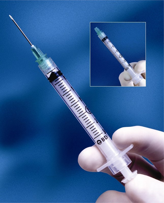 BD Integra™ Retractable Syringe 3mL 25Gx5/8" - Pkt/10