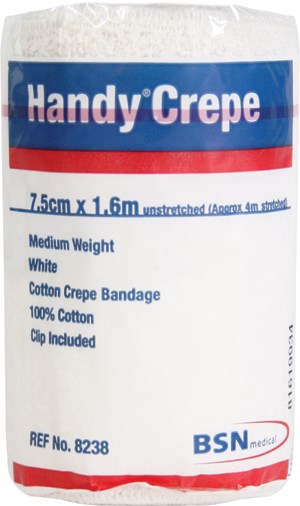 Handy®Crepe Medium 7.5cm x 1.6m - Pkt/12