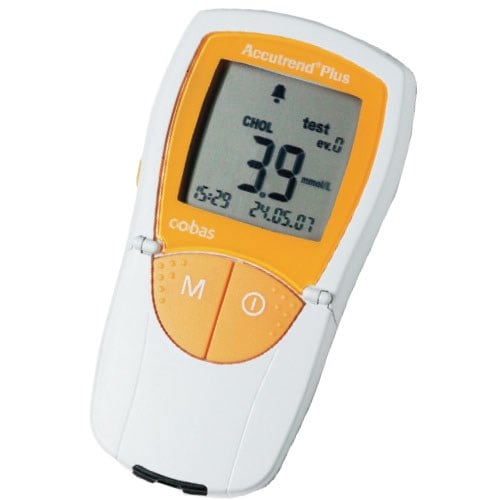 Image result for Cobas Accutrend Plus Cholesterol Meter