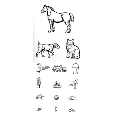 Eye Chart Animals Direct 6m