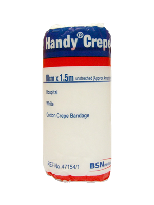 Handycrepe Hospital Non-Adhesive Crepe Bandage 10cm x 1.5m