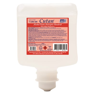 Cutan® Alcohol Foam Antiseptic Handrub 1L - Ctn/6
