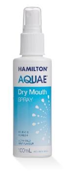 Hamilton Aquae Dry Mouth Spray 100ml