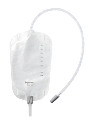 ConveenĀ® Security+ Leg Bag Non-Sterile 50cm 750mL - Box/10