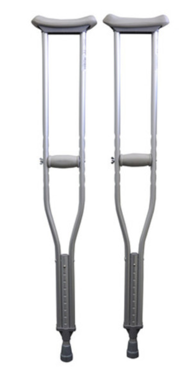 Crutches Under Arm Adjustable Adult Tall
