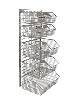 Kit 5 Wire Panel and 11 Baskets - Kit