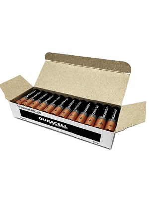 Duracell Coppertop Batteries #AAA, Bulk pack - Pkt/24