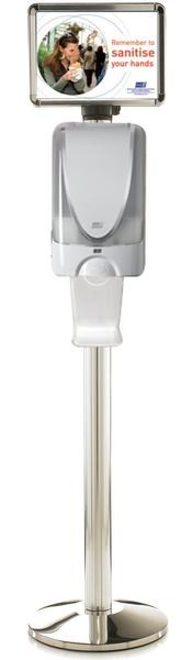 Cutan® Sanitiser Touchfree Stand with 1L Dispenser