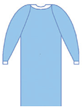 CLASSIC STANDARD SURGICAL GOWN MED - Box/25