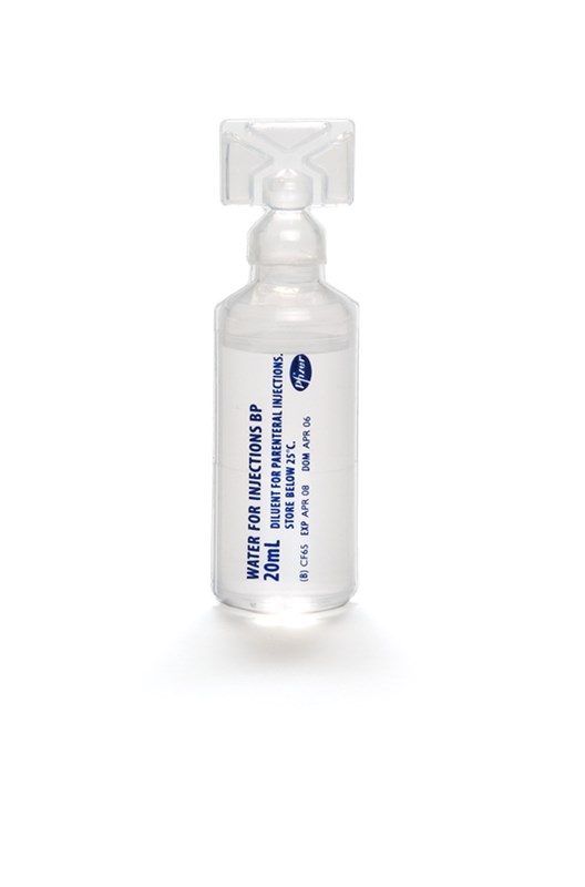 Water For Injection 20ml Box/30