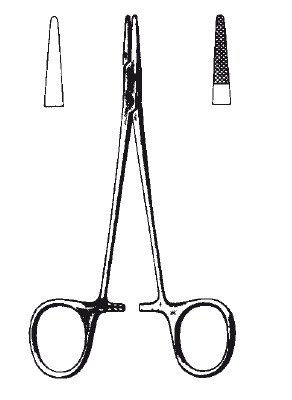 Halsey Needle Holder TC 13cm