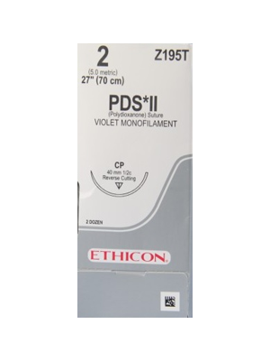 Ethicon VICRYL® Suture Absorbable, 1 – 90 cm, Violet Box 12