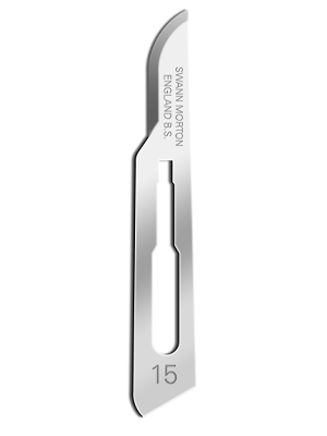 Surgical Scalpel Blades Swann-Morton Sharpness Size 15