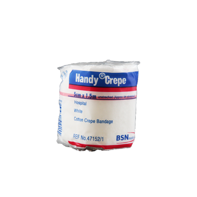 Handycrepe Hospital Non-Adhesive Crepe Bandage 5cm x 1.5m