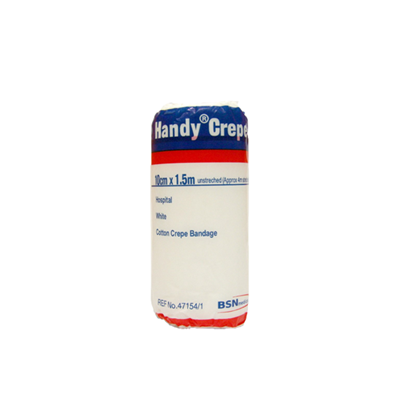 Handycrepe Hospital Non-Adhesive Crepe Bandage 10cm x 1.5m