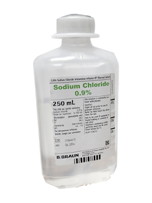 Ecoflac® Plus Sodium Chloride 0.9% IV Infusion 250ml Bottle- Each