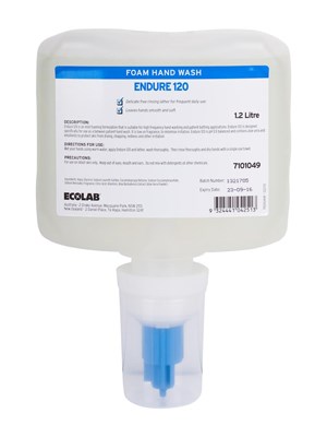 ENDURE 120 HAND WASH FOAM 1.2lt