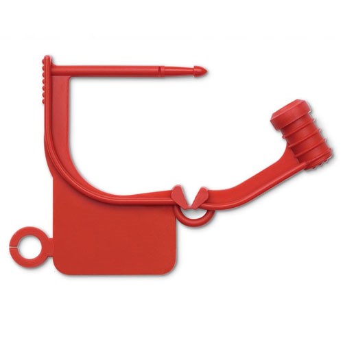 Locking Tags, Red - Pkt/100