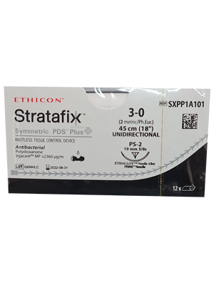 STRATAFIX Symmetric PDS Plus Alternate Initiation Suturing Technique