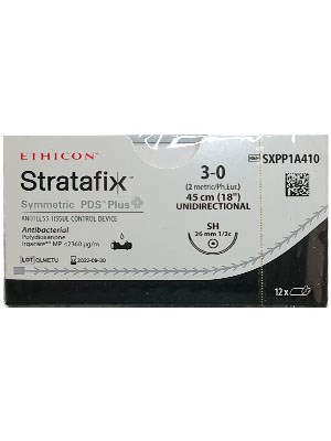 Stratafix™ Symmetric PDS Plus Suture Violet 45cm 3-0 SH - Box/12