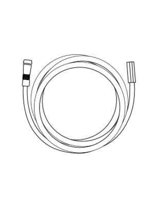 Suction Tube Frazier Connector 3m - Sterile, Disposable