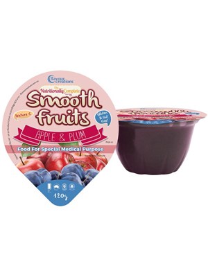 NC SMOOTH FRUITS APPLE & PLUM 120g X 12s