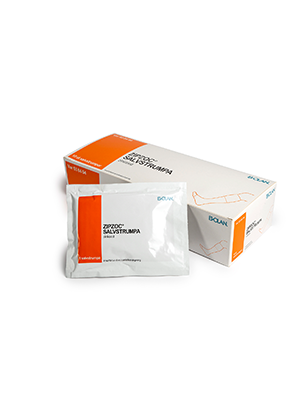 ZipZoc Zinc Oxide Impregnated Stocking, 80cm x 14cm - Ctn/10