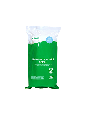 Disinfectant Wipes Detergent Alcohol Free Clinell Universal Refill