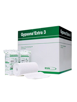 Gypsona Extra 3 Plaster Bandage 10cm x 3.5m Box of 24