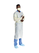 Gown Basics Tri-Layer Isolation Halyard Over The Head Protective  