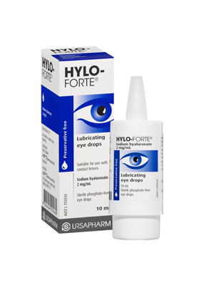 Hylo-Forte 2mg/ml Preservative-Free Lubricant Eye Drops 10mL