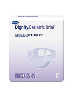 MoliCare® Dignity Adjustable Adult Fitted Bariatric Brief – Pkt/8