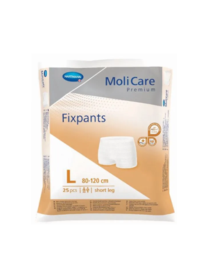 MoliCare® Premium Fixpants Short Leg, L - Pkt/25