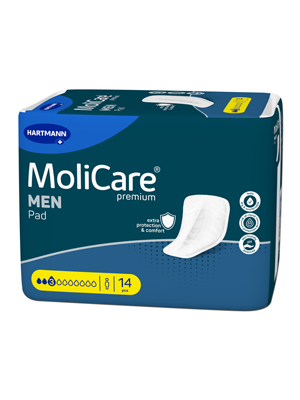 MoliCare® Premium Men Absorbent Incontinence Pad 3 Drops