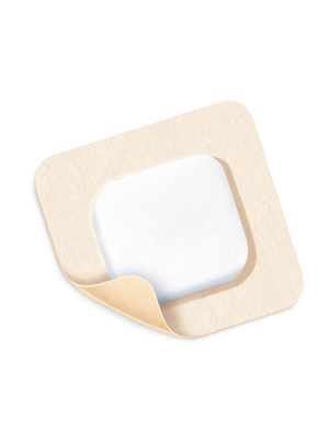 PermaFoam Classic Border 10 x 10cm Hydrophilic Polymer Foam Dressing