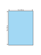 Halyard Surgical Drape, Large 139.7 cm. x 193 cm - Ctn/32