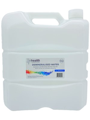 inhealth™ Demineralised Water - 10 Litre