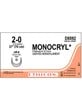 MONOCRYL® Absorbable Sutures Undyed 2-0 70cm UR-6 26mm - Box/12