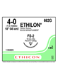 ETHILON Nylon Sutures Black 45cm 4-0 FS-2 19mm - Box/12