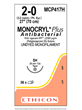MONOCRYL® Plus Antibacterial Sutures Absorbable Undyed 2-0 70cm - Box/36