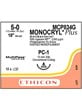 MONOCRYL® Plus Antibacterial Sutures Absorbable Undyed 5-0 45cm - Box/12