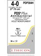 PDS® Plus Antibacterial Suture Violet 4-0 70cm RB-1 17mm - Box/36