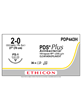 PDS® Plus Antibacterial Sutures Absorbable Undyed 4-0 70cm - Box/36