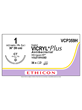 Coated VICRYL® Plus Antibacterial Sutures Absorbable Violet 1 90cm - Box/36