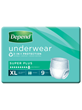 Depend Unisex Underwear Super Plus, Extra Large