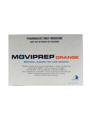 Moviprep Orange Colonoscopy Bowel Preparation