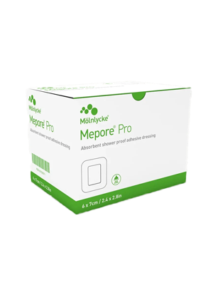 Molnlycke Mepore Pro Wound Dressing 6cm x 7cm – Bx/40