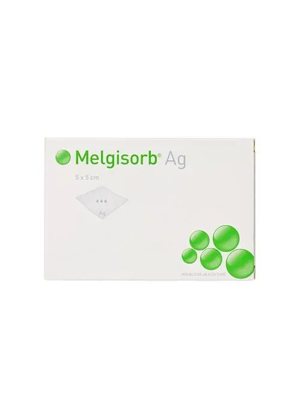 Melgisorb® Ag Antimicrobial Alginate Dressing 10x10cm – Bx/10