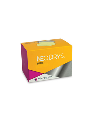 Disposable Saliva Control Pad NeoDrys Microcopy Yellow Small